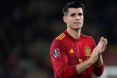 Alvaro Morata  marcó el gol para España.