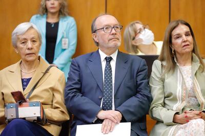 El chileno llegó en compañía de su familia para recibir el reconocimiento.