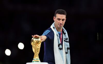 Lionel Scaloni, entrenador de Argentina.
