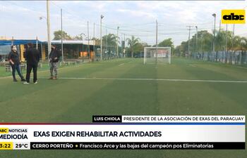 Exas piden rehabilitar actividades deportivas