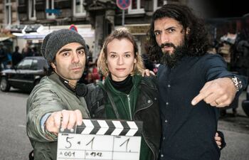 El director y guionista turcoalemán dirigió el thriller "En la sombra", con la alemana Diane Kruger como protagonista, aquí junto a su coprotagonista, el actor turco Numan Acar. La película será parte del Ciclo de Cine Europeo.