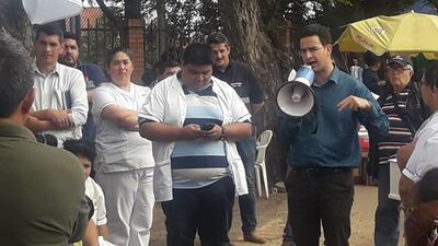 La movilización cumple hoy ocho días sobre la avenida Mariscal López.