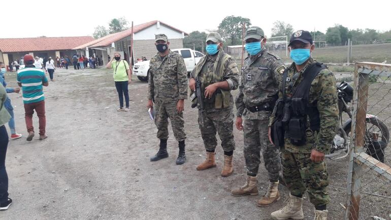 La Policìa Nacional no reportò incidentes durante los comicios. Foto gentileza.