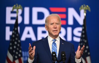 El candidato presidencial demócrata Joe Biden.