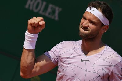 Grigor Dimitrov derrotó al argentino Coria en Barcelona