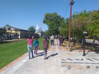 El tren volvió a escupir humo después de décadas.