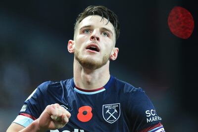 Declan Rice, 22 años, jugador del West Ham.