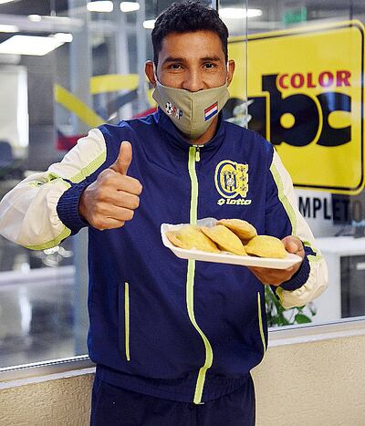 Marcos Gamarra,  uno de los mejores futbolistas de la ciudad de Luque.