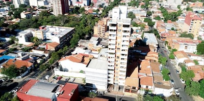 Paciello declaró cuatro departamentos y cuatro cocheras en el edificio Lafayette, en el centro de Asunción.