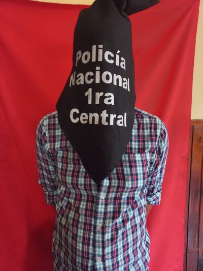 El detenido por contar con orden de captura internacional.