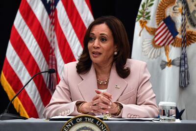 La vicepresidenta de EE.UU., Kamala Harris.
