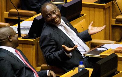 Cyril Ramaphosa, presidente de Sudáfrica.