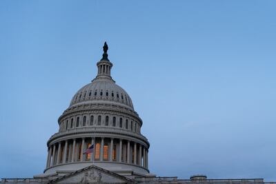 La cúpula del Capitolio de Washington, sede del Congreso de los Estados Unidos.