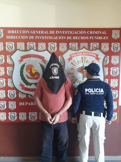 Esteban Garay fue capturado por la Policía esta mañana en Ciudad del Este.