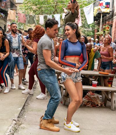 Anthony Ramos y Leslie Grace protagonizan "En el barrio".