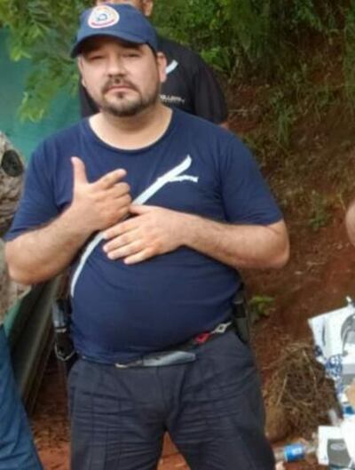 Horacio Ortiz, intendente.