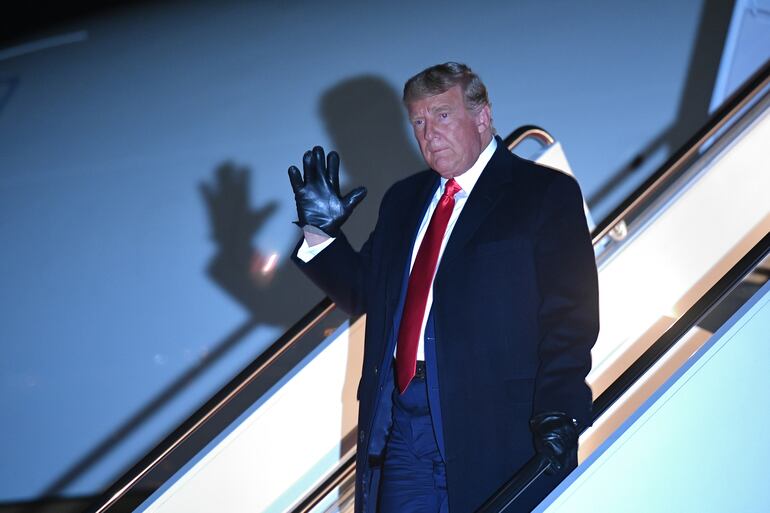 Donald Trump, presidente de los Estados Unidos.