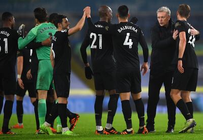 El West Ham de Balbuena (4) derrotó al equipo de Marcelo Bielsa.