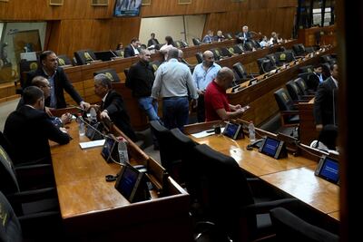 La sesión extraordinaria de Diputados de la fecha quedó sin quorum para no tratar un cuestionado préstamos de US$ 45 millones.