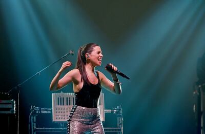 La cantante chilena Javiera Mena.