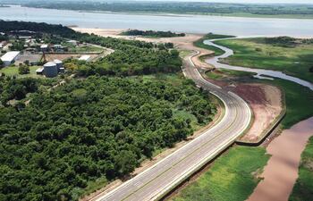 Costanera de Salto del Guairá.