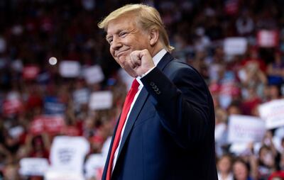 Donald Trump, presidente de los Estados Unidos.