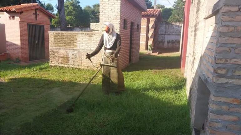 Realizan limpieza para mitigar el impacto de la chikunguña en Caacupé