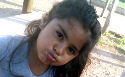 Guadalupe Belén Lucero, la niña desaparecida en Argentina hace diez meses.