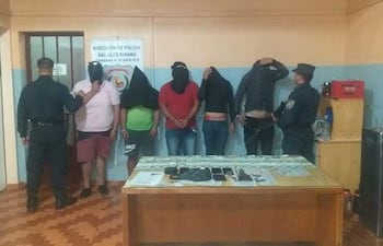 Los ahora condenados habían sido detenidos en la ciudad de Santa Rita, el año pasado.