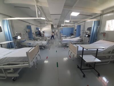 Totalizan 200 camas para tratar a pacientes con afecciones respiratorias.