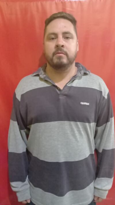 Alejandro Daniel Aguilar Benítez, detenido.