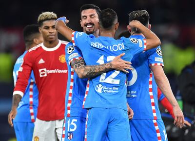 El Atlético Madrid eliminó al Manchester United de Cristiano Ronaldo