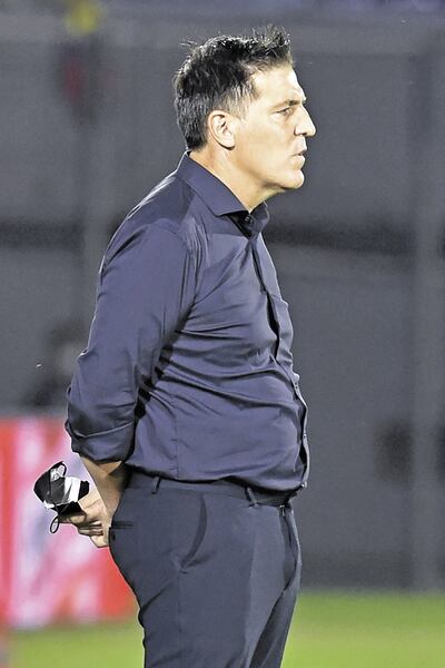 Manuel Eduardo Berizzo (51 años), entrenador de la selección paraguaya.