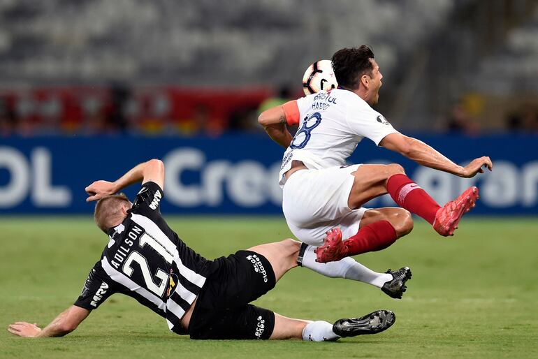 Imagen de una de las últimas visitas de Cerro Porteño a Brasil, esta vez, ante el Atlético Mineiro