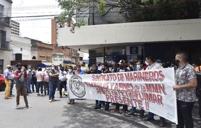 Trabajadores del sector fluvial piden que se respeten sus derechos laborales y que el MTESS actúe y deje de hacer la vista gorda a sus reclamos.