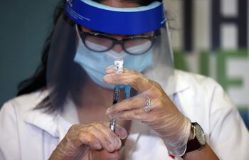 La vacuna Pfizer-BioNTech.