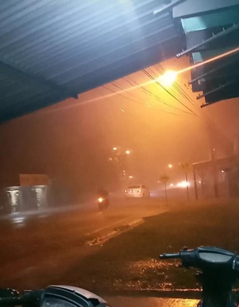 Temporal en Ñeembucú.