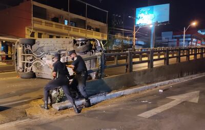 Accidente viaducto República Argentina