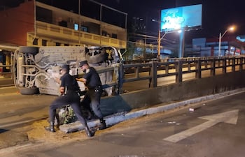 Accidente viaducto República Argentina