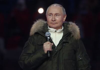 Presidente de Rusia, Vladimir Putin.