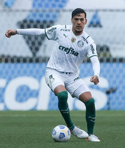 Gustavo Gómez, zaguero paraguayo del Palmeiras.