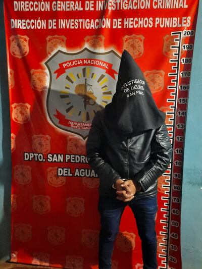 Edgar Alcides Cristaldo Martínez, militar detenido.