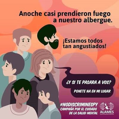 La campaña #NoDiscriminesPy está difundiéndose en las redes sociales.