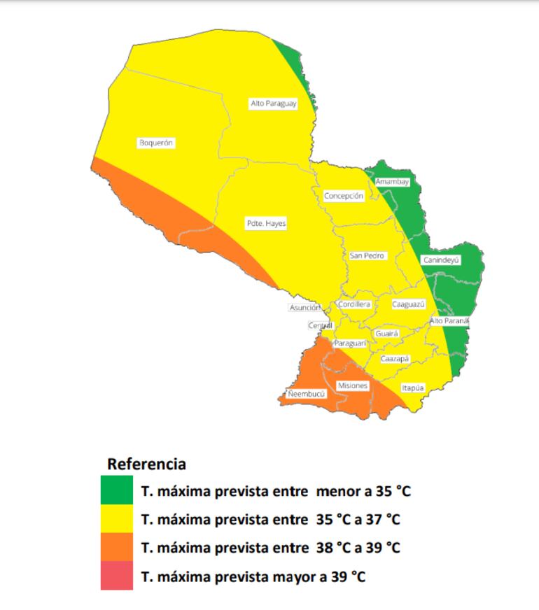 Anuncian semana de mucho calor.