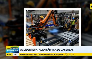 Accidente fatal en fábrica de gaseosas
