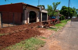 Trabajos ejecutados por la empresa Ginsa SA y Yatytá SA, a la cual cedieron el contrato.