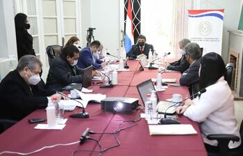 Sesión del Consejo de la Magistratura de este lunes.