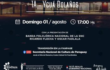 Ycua Bolaños 17 años