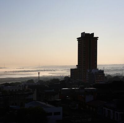 Amanecer en Asunción.