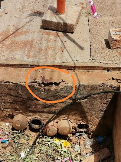 Este es el registro de la Ande donde fue a parar la cabeza del quinielero. (gentileza).